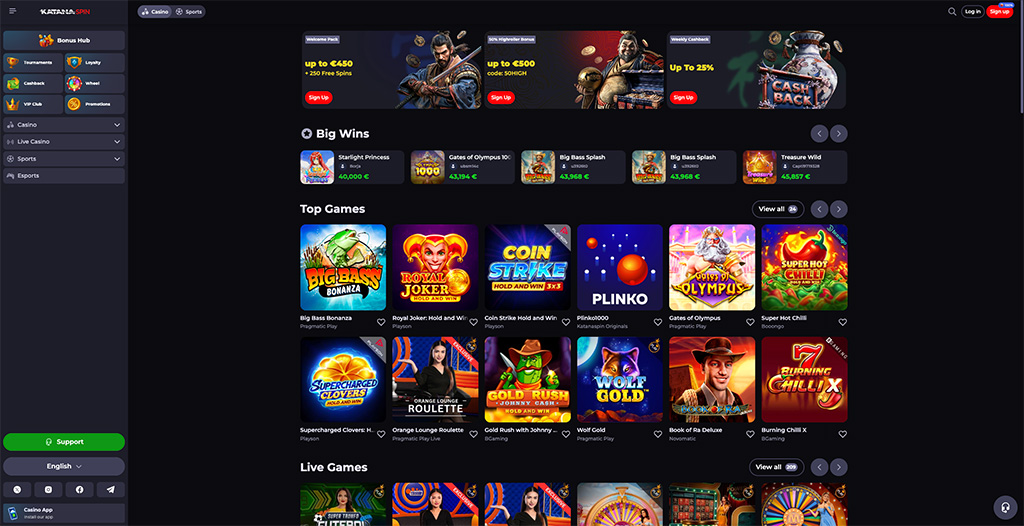 Unleashing Excitement at Katana Spin Casino Unleashing Excitement at Katana Spin Casino
