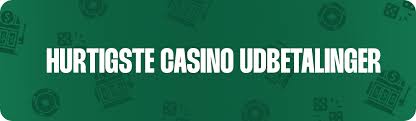 Casinoer med Hurtig Udbetaling Find de Bedste Indsatsmuligheder